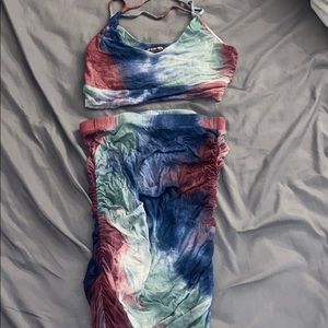 2 Piece Tie Dye Set